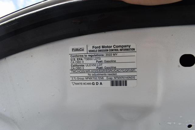 Photo of 2022 OXFORD WHITE Ford Bronco