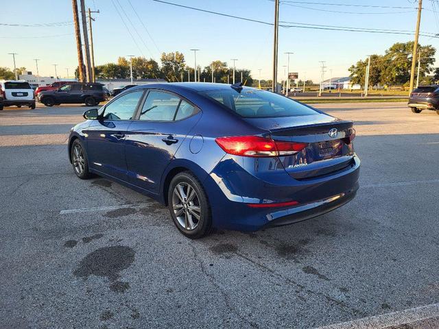 Photo of 2017 Lakeside Blue Hyundai ELANTRA