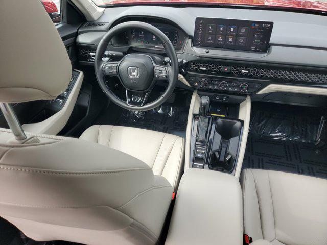 Photo of 2025 Radiant Red Metallic Honda Accord Hybrid