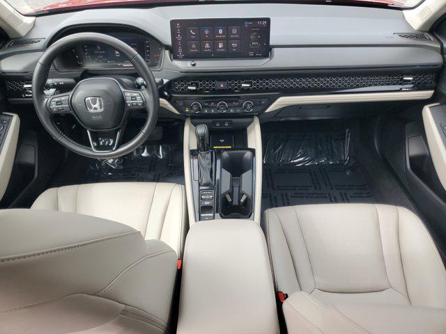 Photo of 2025 Radiant Red Metallic Honda Accord Hybrid