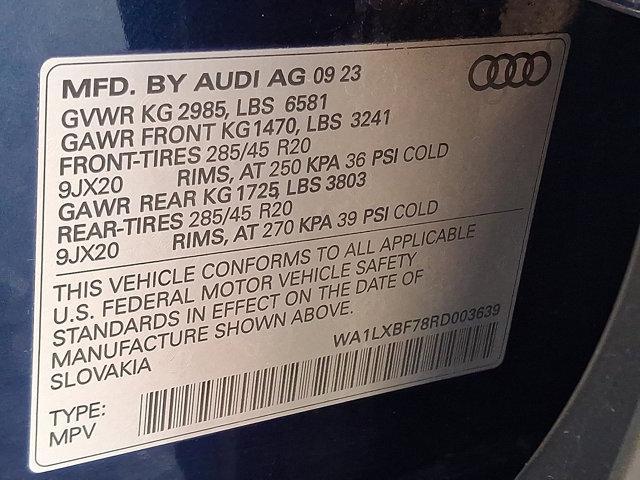 Photo of 2024 NAVARRA BLUE Audi Q7