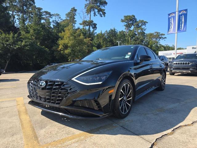 Photo of 2021 Phantom Black Hyundai SONATA