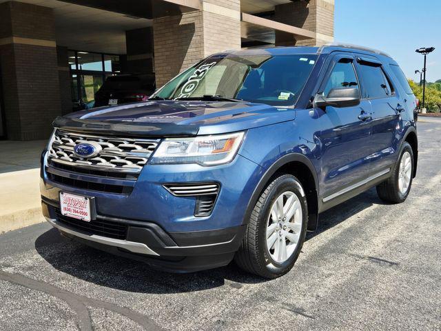 Photo of 2018 Blue Metallic Ford Explorer