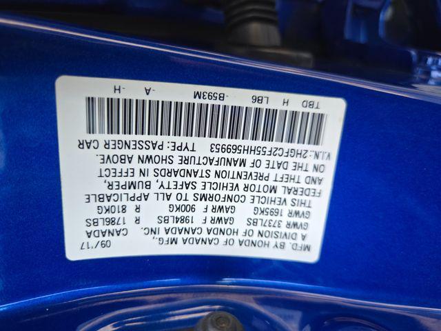 Photo of 2017 Blue Honda Civic