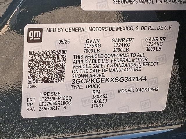 Photo of 2025 Cypress Gray Chevrolet Silverado 1500