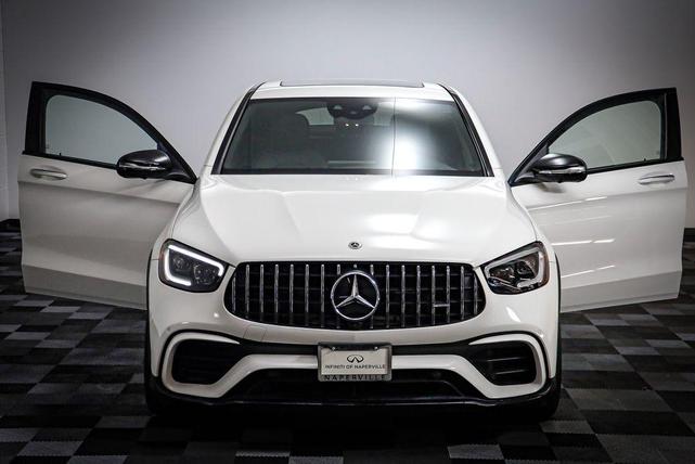 Photo of 2021 Polar White Mercedes-Benz AMG GLC 63