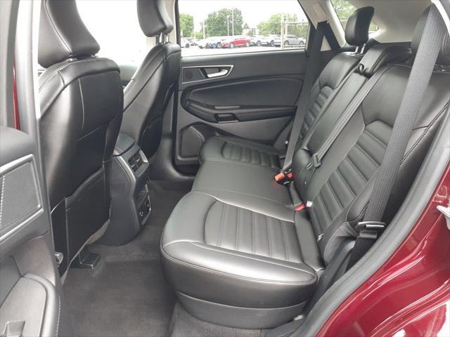 Photo of 2021 Burgundy Ford Edge