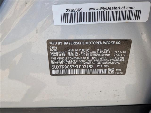 Photo of 2019 Glacier Silver Metallic BMW X3