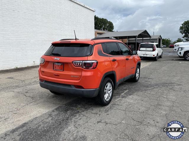 Photo of 2018 Spitfire Orange Clearcoat Jeep Compass