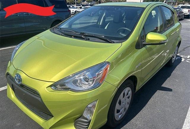 Photo of 2016 Electric Lime Metallic Toyota Prius c