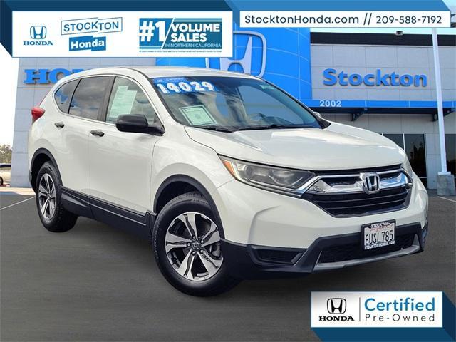 Photo of 2019 Platinum White Honda CR-V