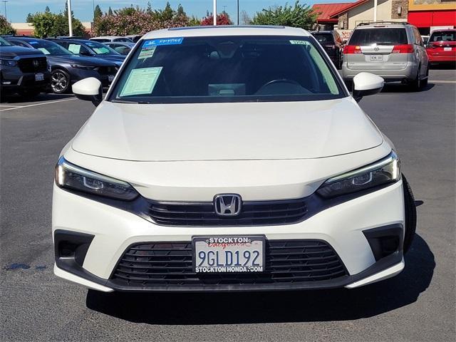 Photo of 2023 Platinum White Honda Civic