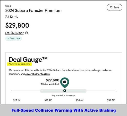 Photo of 2024 Magnetite Gray Metallic Subaru Forester