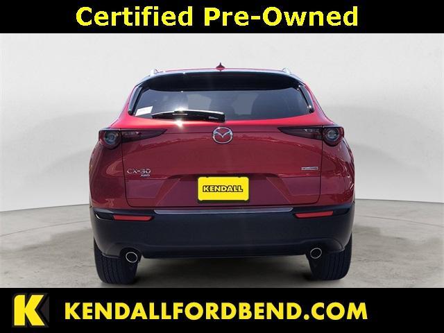 Photo of 2025 Soul Red Crystal Metallic Mazda CX-30