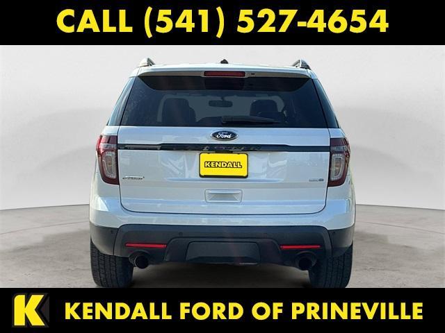 Photo of 2014 White Platinum Clearcoat Metallic Ford Explorer