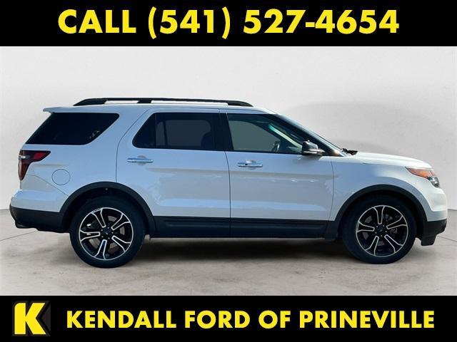 Photo of 2014 White Platinum Clearcoat Metallic Ford Explorer