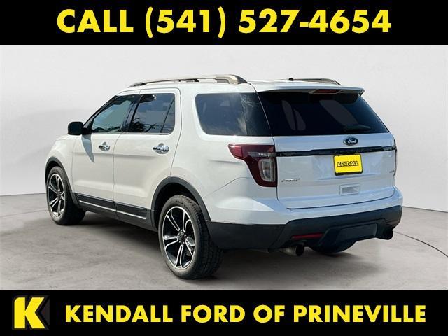 Photo of 2014 White Platinum Clearcoat Metallic Ford Explorer