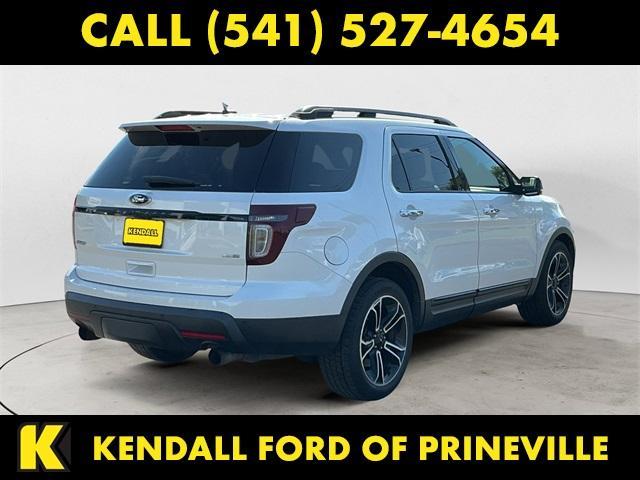 Photo of 2014 White Platinum Clearcoat Metallic Ford Explorer