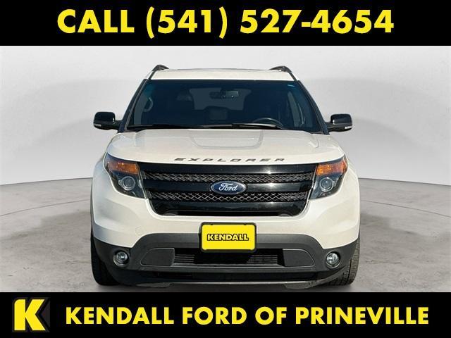 Photo of 2014 White Platinum Clearcoat Metallic Ford Explorer
