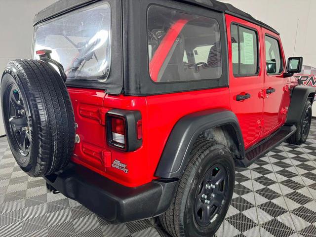 Photo of 2018 Red Jeep Wrangler Unlimited