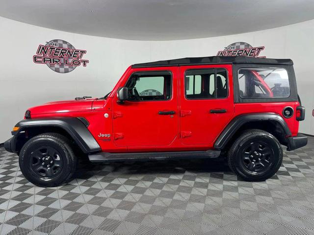 Photo of 2018 Red Jeep Wrangler Unlimited