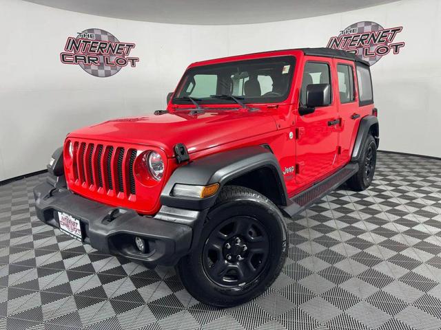 Photo of 2018 Red Jeep Wrangler Unlimited
