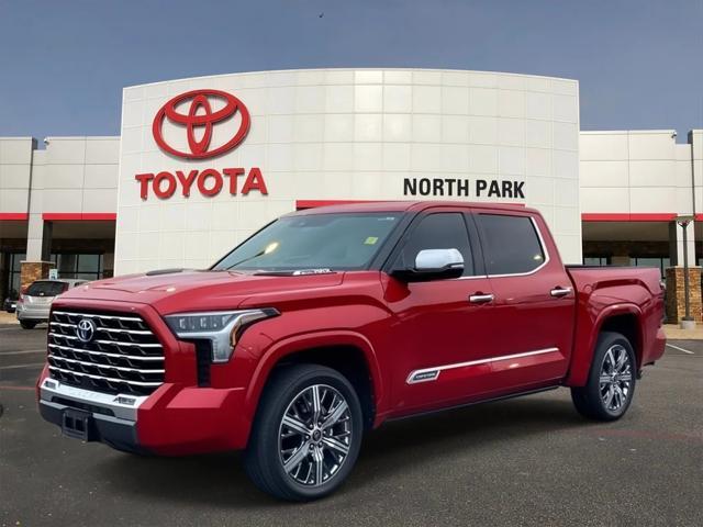 Photo of 2023 Supersonic Red Toyota Tundra Hybrid