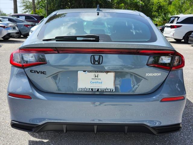 Photo of 2023 Sonic Gray Pearl Honda Civic