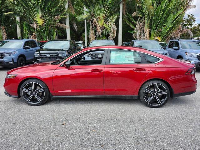 Photo of 2025 Radiant Red Metallic Honda Accord Hybrid