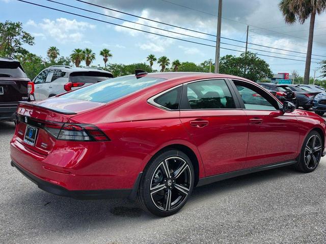 Photo of 2025 Radiant Red Metallic Honda Accord Hybrid