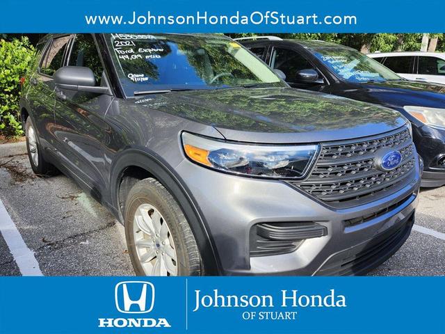 Photo of 2021 CARBONIZED GRAY METALLIC Ford Explorer