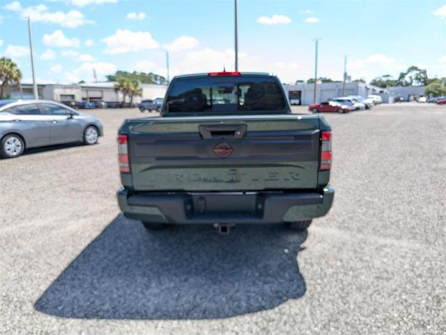 Photo of 2025 Tactical Green Metallic Nissan Frontier