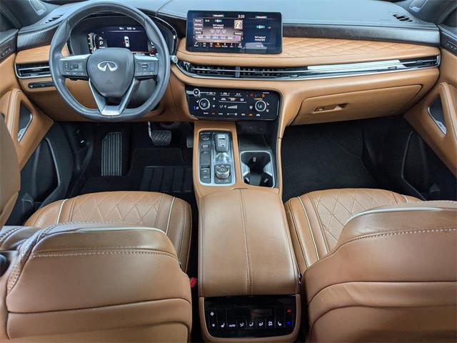 Photo of 2023 Deep Bordeaux/Black Obsidian INFINITI QX60