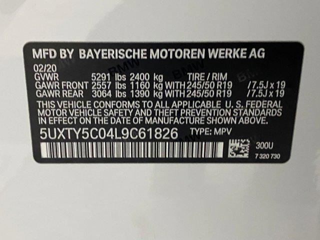Photo of 2020 Alpine White BMW X3