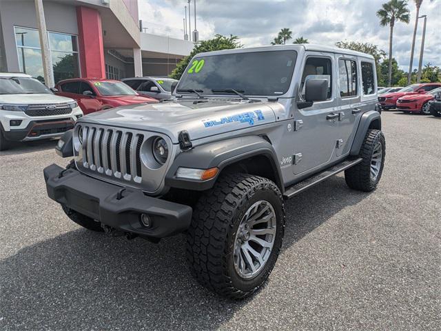 Photo of 2021 Billet Silver Metallic Clearcoat Jeep Wrangler Unlimited