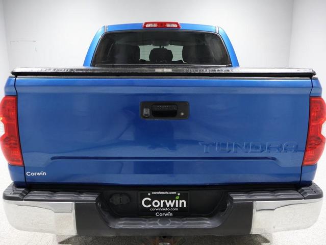 Photo of 2017 Blazing Blue Pearl Toyota Tundra