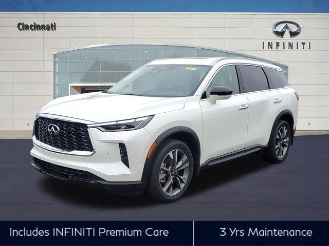 Photo of 2025 Majestic White INFINITI QX60