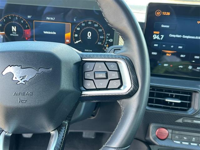Photo of 2025 Vapor Blue Ford Mustang