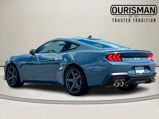 Photo of 2025 Vapor Blue Ford Mustang