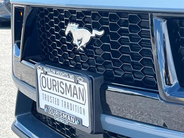 Photo of 2025 Vapor Blue Ford Mustang