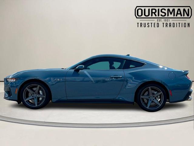 Photo of 2025 Vapor Blue Ford Mustang