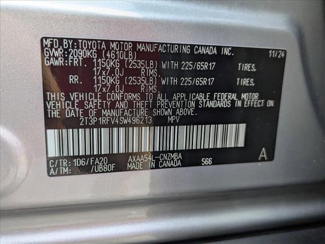 Photo of 2025 Silver Sky Metallic Toyota RAV4