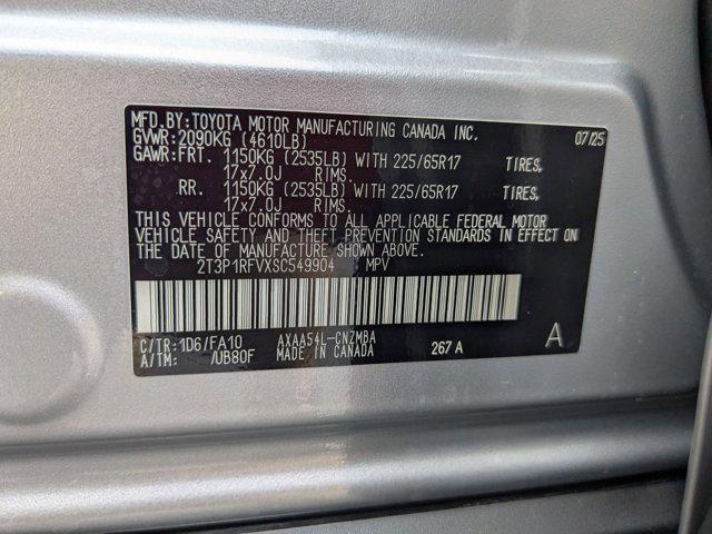 Photo of 2025 Silver Sky Metallic Toyota RAV4