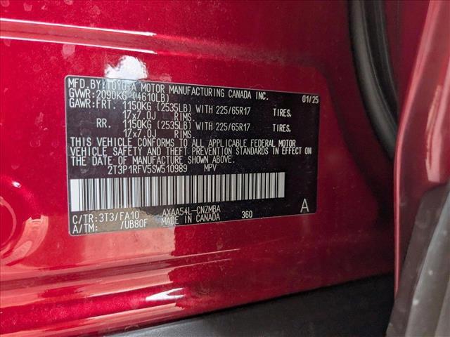 Photo of 2025 Ruby Flare Pearl Toyota RAV4