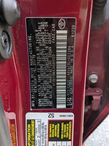 Photo of 2018 Ruby Flare Pearl Toyota Camry