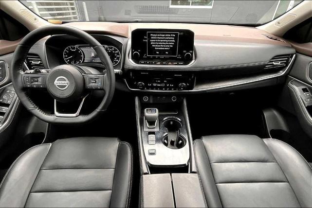 Photo of 2021 Caspian Blue Nissan Rogue
