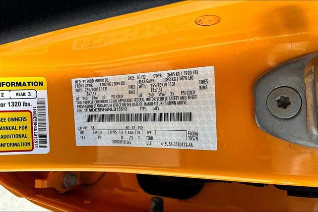 Photo of 2022 Cyber Orange Metallic Tricoat Ford Bronco