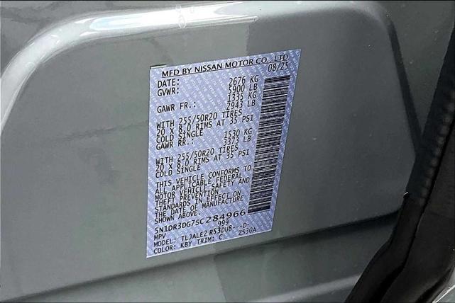 Photo of 2025 Boulder Gray Metallic Nissan Pathfinder