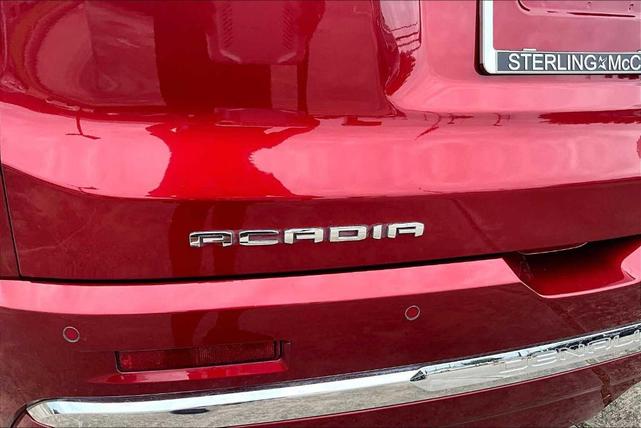 Photo of 2023 Volcanic Red GMC Acadia