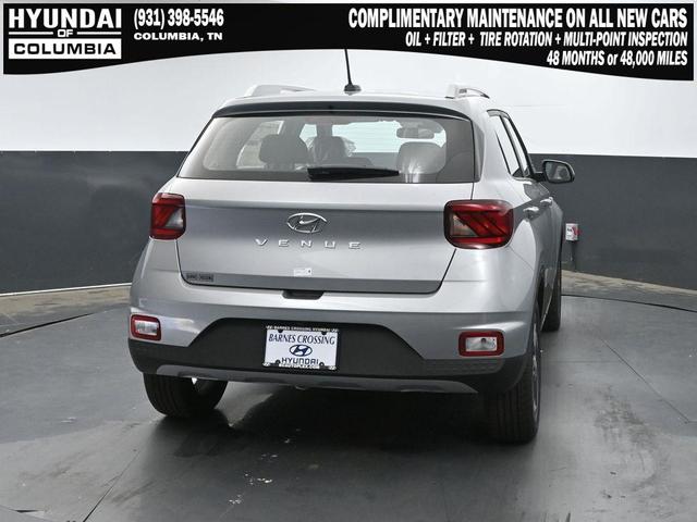 Photo of 2025 Shimmering Silver Hyundai VENUE